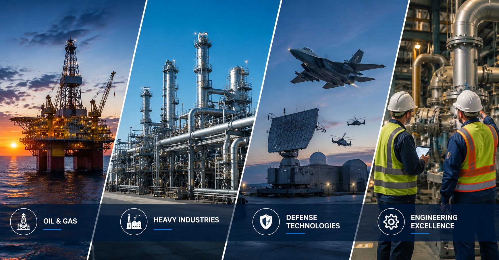 Industries served by SAMAN Engineering